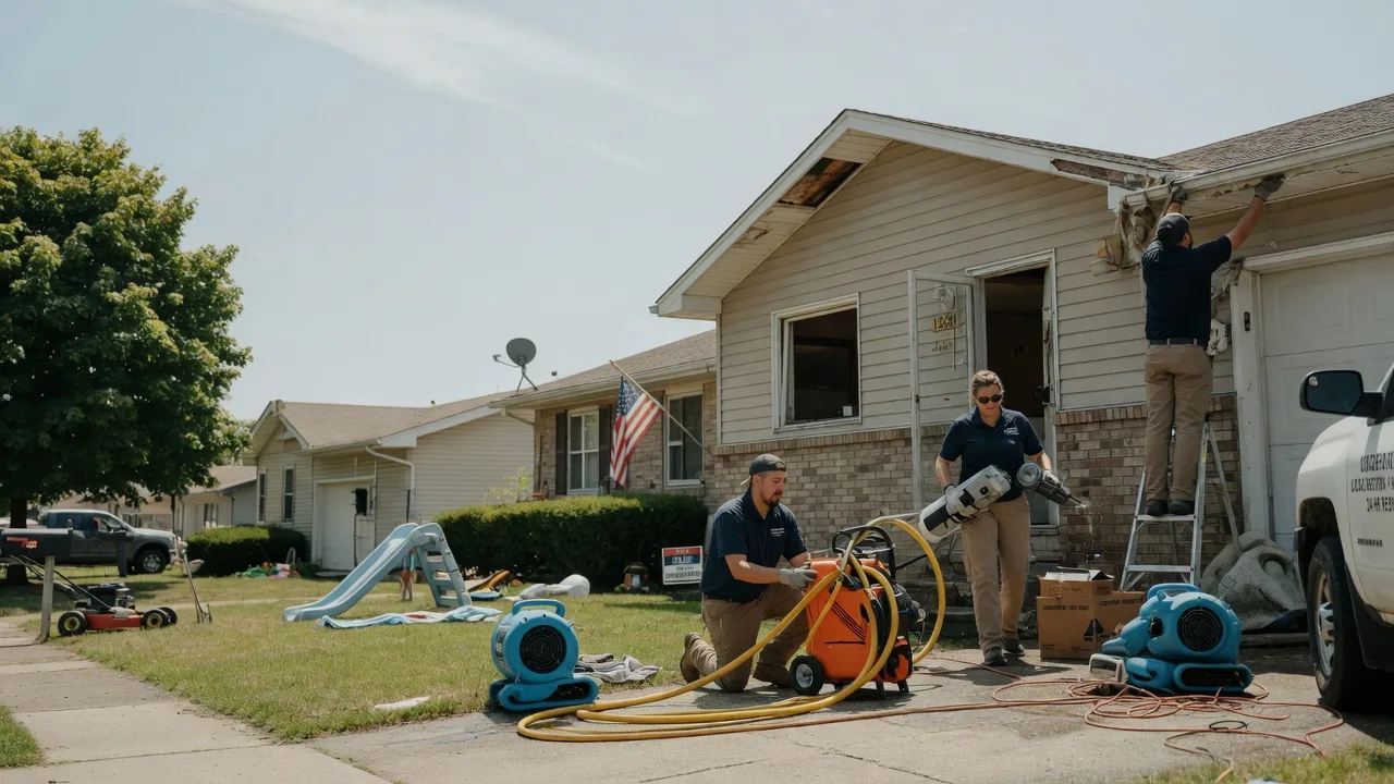 Water Damage Restoration in Ellery, IL near me